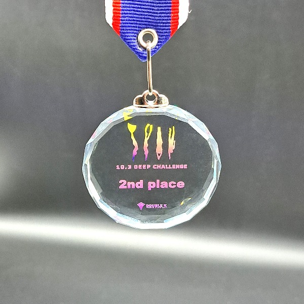 댄스 대회 메달 제작 - 크리스탈메달 스포츠 경연 기념메달 행사 소량 인쇄 수여용 272