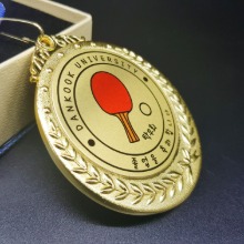 대학교 탁구 대회 졸업 기념 메달 제작 1개부터 가능 - 탁구회 동호회 동아리 행사 소량 인쇄 양면가능 102507