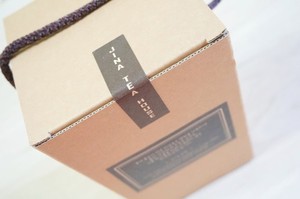 심플 빈티지 감성 제품 뚜껑 박스 포장 로고 라벨 스티커 소량 인쇄 제작 맞춤 주문 크라프트 14